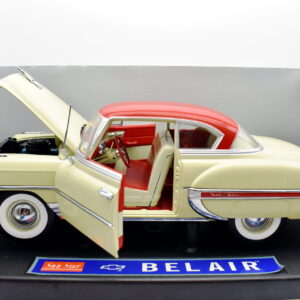 Modellino auto americane scala 1:18 Chevrolet bel air sun star diecast modellismo da collezione