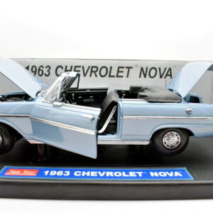 Modellino auto americane scala 1:18 Chevrolet Nova Sun star diecast modellismo da collezione