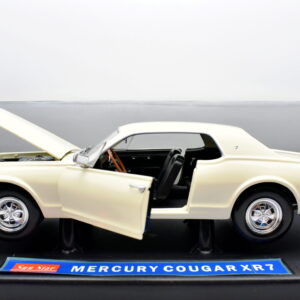 Modellino auto americane scala 1:18 mercury cougar XR7 sun star diecast modellismo da collezione