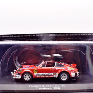 modellino auto rally scala 1:43 Porsche 911 SC almeras collezione modellismo ixo