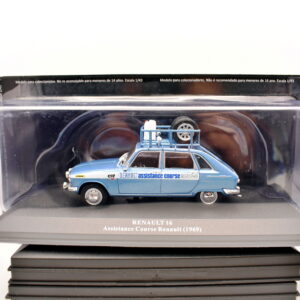 modellino auto rally scala 1:43 Renault 16 assistance course collezione