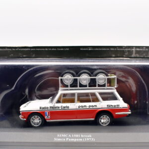 modellino auto rally scala 1:43 Simca 1501 break pampam collezione