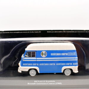 modellino auto rally scala 1:43 Renault estafette assistance course collezione