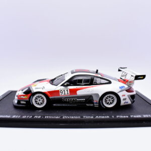 Modellino auto racing scala 1:43 Porsche 911 GT3 RS Spark modellismo statico