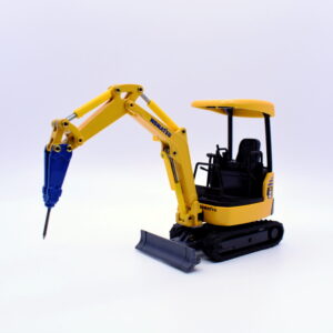 Modellino ESCAVATORE scala 1:32 komatsu PC 18 MR old cars modellismo statico diecast collezione