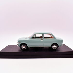 Modellino auto scala 1:43 Fiat 128 celeste diecast modellismo collezione Rio
