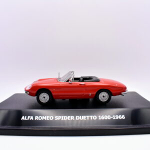 Modellini auto da collezione scala 1:43 ALFA ROMEO SPIDER 1600 DUETTO diecast modellismo statico