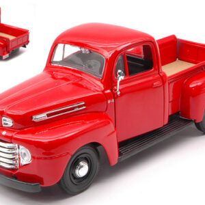Modellino auto scala 1:24 Maisto FORD F-1 PICK UP RED 1:24 diecast modellismo statico