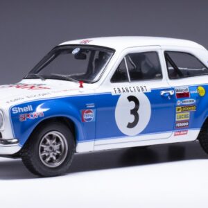 Modellino auto rally scala 1:24 Ixo Model  FORD ESCORT MK I RS 1600 N.3 RALLY MONTE C.1973 MAKIN.-LIDD1:24
 1:24
