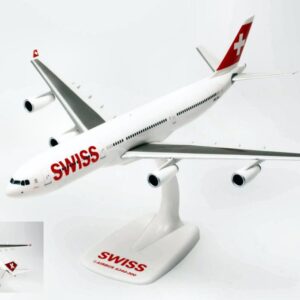 Modellini aerei di linea Herpa AIRBUS A340-300 SWISS INTERNATIONAL AIR LINES 1:200 modellismo statico