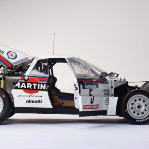 Modellino auto kit di montaggio da montare Ixo Model  LANCIA 037 N.5 WINN.TDC 1984 ALEN-KIVIMAKI KIT WSOUND 1:8