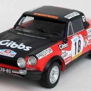 Modellino auto rally scala 1:43 Trofeu  FIAT 124 SPORT SPIDER 1600 TAP RALLY 1974 LUIS NETTO- modellismo