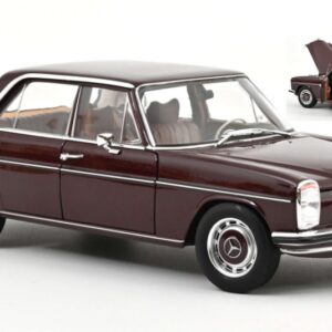 Modellino auto scala 1:18 Norev MERCEDES 200 1968 RED BROWN modellismo statico