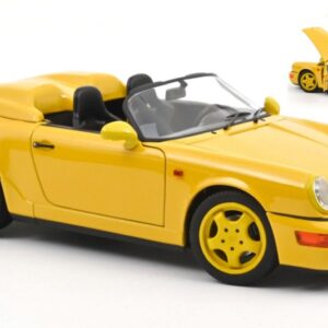 Modellino auto scala 1:18 Norev PORSCHE 911 SPEEDSTER 1993 modellismo statico