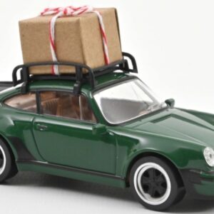 Modellino auto scala 1:43 Norev PORSCHE 911 TURBO CHRISTMAS CAR diecast modellismo statico