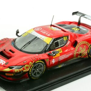 Modellino auto scala 1:43 Looksmart  FERRARI 296 GT3 N.51 MACAU GT CUP FIA GT 2024 D.G.SERRA racing modellismo