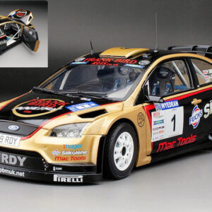 Modellino auto rally scala 1:18 SunStar  FORD FOCUS RS N.1 WYEDEAN FOREST RALLY 2015 P.BIRD-A.DAVIES modellismo