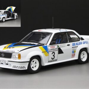 Modellino auto rally scala 1:18 SunStar  OPEL ASCONA 400 N.3 SCOTTISH RALLY 1980 A.KULLANG-B.BERGLUND modellismo