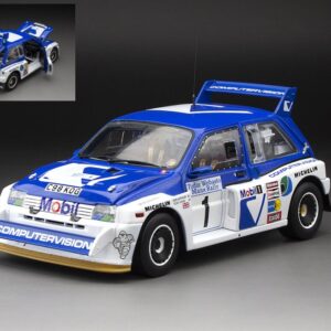 Modellino auto rally scala 1:18 SunStar  MG METRO 6R4 N.1 WINNER MANX INTERNAT. RALLY 1986 T.POND-R.ARTHUR modellismo