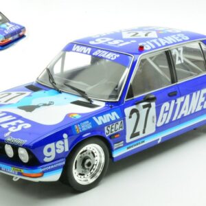 Modellino auto scala 1:18 Ixo BMW 528i E28 24h SPA 1982 racing modellismo