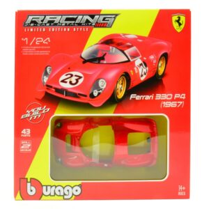 Modellino auto kit di montaggio model kit Burago  FERRARI 330 P4 N.23 WINNER 24 H DAYTONA 1967 KIT 1:24 modellismo