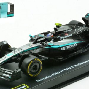 Modellino auto formula 1 F1 scala 1:43 Burago MERCEDES AMG W16 N.12 2025 ANDREA KIMI ANTONELLI SIGNATURE diecast modellismo