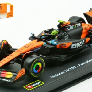 Modellino auto formula 1 F1 scala 1:43 Burago MCLAREN MCL39 N.4 2025 LANDO NORRIS SIGNATURE diecast modellismo