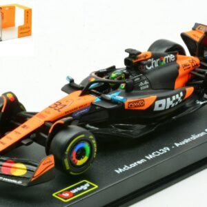 Modellino auto formula 1 F1 scala 1:43 Burago MCLAREN MCL39 N.81 2025 OSCAR PIASTRI SIGNATURE diecast modellismo
