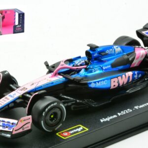 Modellino auto formula 1 F1 scala 1:43 Burago BWT ALPINE A525 N.10 2025 PIERRE GASLY SIGNATURE diecast modellismo