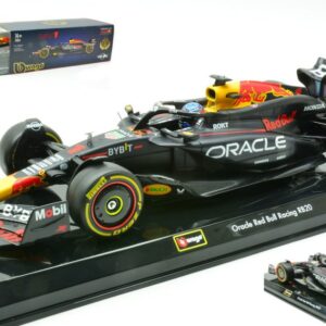 Modellino auto formula 1 F1 scala 1:24 Burago  RED BULL RB20 N.1 2024 MAX VERSTAPPEN SIGNATURE 1:24 diecast modellismo
