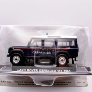 Modellini auto CARABINIERI scala 1:43 LAND ROVER defender 110 diecast collezione