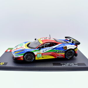 Modellino auto Ferrari 458 GT2 racing collection scala 1:43 ixo diecast modellismo