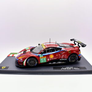 Modellino auto Ferrari 488 GTE racing collection scala 1:43 ixo diecast modellismo