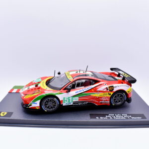 Modellino auto Ferrari 458 GT2 racing collection scala 1:43 ixo diecast modellismo