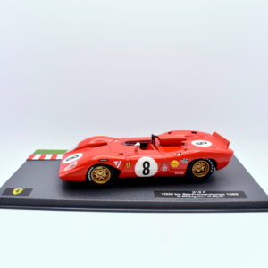 Modellino auto Ferrari 312 P racing collection scala 1:43 ixo diecast modellismo