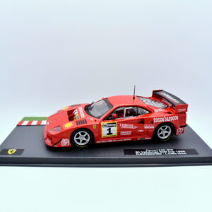 Modellino auto Ferrari F40 GTE racing collection scala 1:43 ixo diecast modellismo