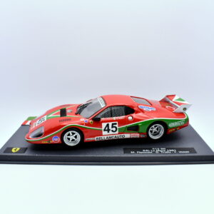 Modellino auto Ferrari 512 BB racing collection scala 1:43 ixo diecast modellismo