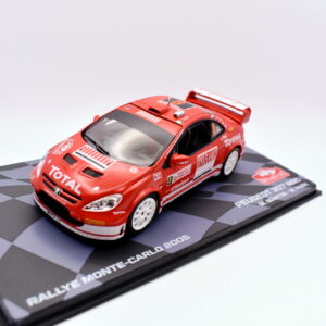 modellino auto rally scala 1:43 peugeot 307 WRC collezione