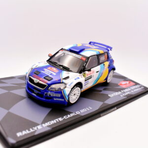 modellino auto rally scala 1:43 skoda fabia S2000 WRC collezione