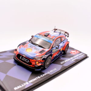 modellino auto rally scala 1:43 hyundai i20 coupe WRC collezione