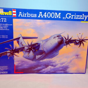 Modellino model kit montaggio aerei AIRBUS A400M GRIZZLY scala 1:72 modellismo
