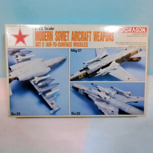 Modellino model kit montaggio aerei MODERN SOVIET AIRCRAFT WEAPONS dragon scala 1:72 modellismo
