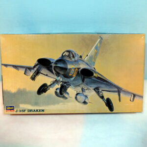 Modellino model kit montaggio aerei J-35F DRAKEN hasegawa scala 1:72 modellismo