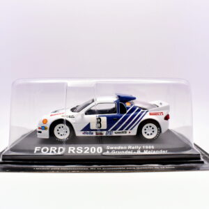 Modellino auto Rally Wrc scala 1:43 FORD RS200 modellismo da collezione