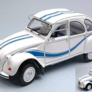 Modellino auto scala 1:18 Solido CITROEN 2 CV6 FRANCE 1983 diecast modellismo statico