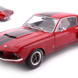 Modellino auto scala 1:18 Solido SHELBY GT 500 1967 RED diecast modellismo statico