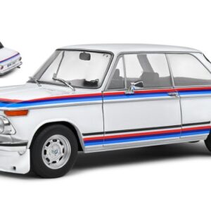 Modellino auto scala 1:18 Solido BMW 2002tii TURBO WHITE diecast modellismo statico