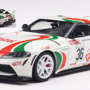Modellino auto scala 1:18 Solido TOYOTA GR SUPRA TOYOTARACING TRIBUTE 2024 WHITE racing modellismo