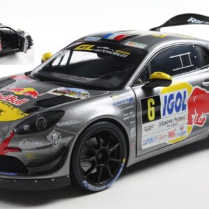 Modellino auto scala 1:18 ALPINE A110 RGT+ RALLY DU MONT BLANC 2024  modellismo