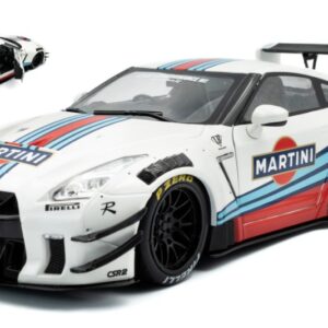 Modellino auto scala 1:18 Solido NISSAN GTR R35 MARTINI 2024 diecast modellismo statico
